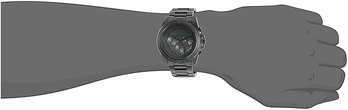 Michael Kors Oversized Brecken Black-Tone Watch