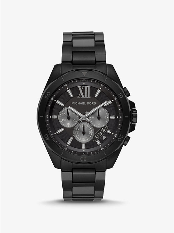 Michael Kors Oversized Brecken Black-Tone Watch