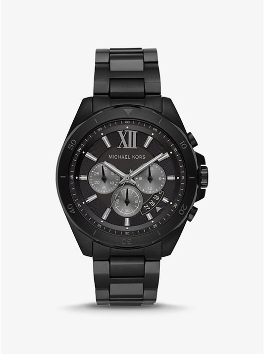 Michael Kors Oversized Brecken Black-Tone Watch