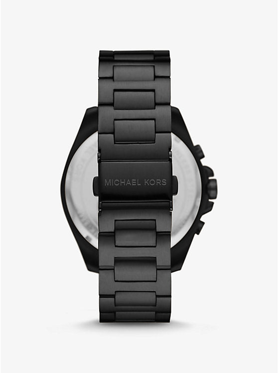 Michael Kors Oversized Brecken Black-Tone Watch